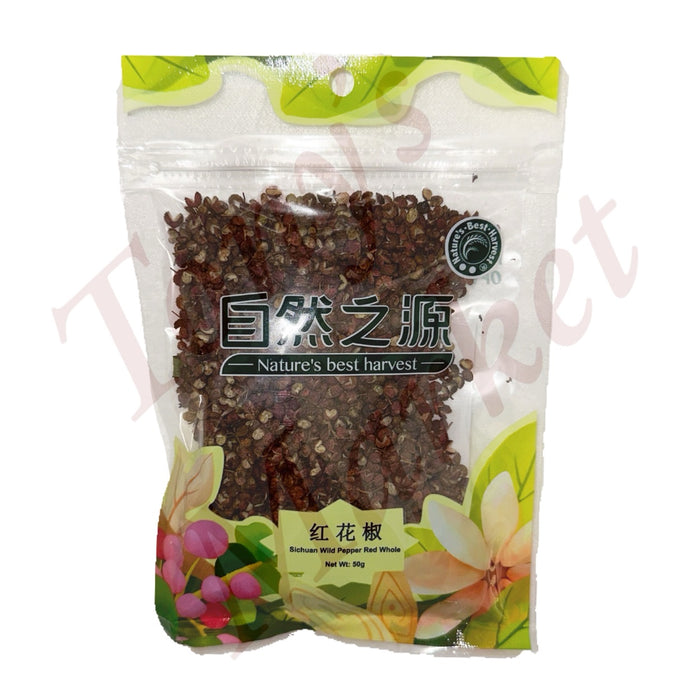 NBH - Sichuan Wild Pepper Red Whole 红花椒 50g