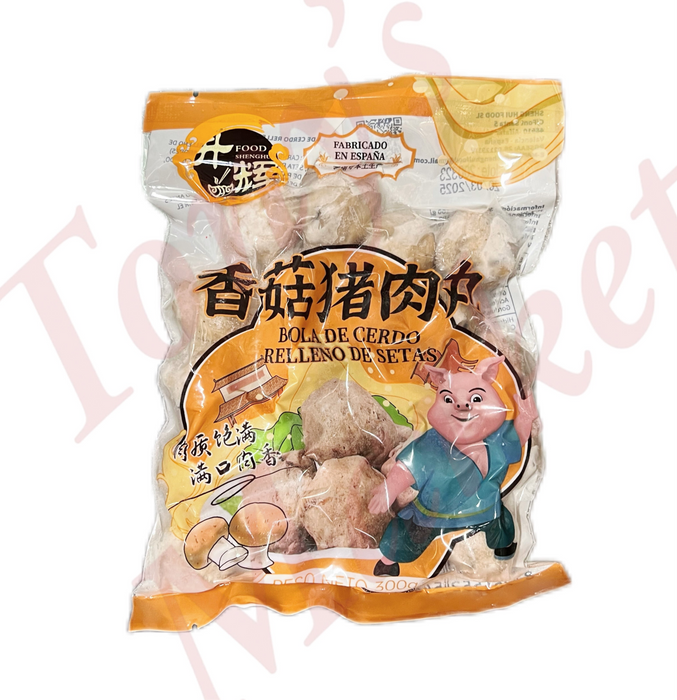 FOOD SHENGHU - Frozen Shitaake Mushroom Pork Meatball (香菇猪肉丸) 300g