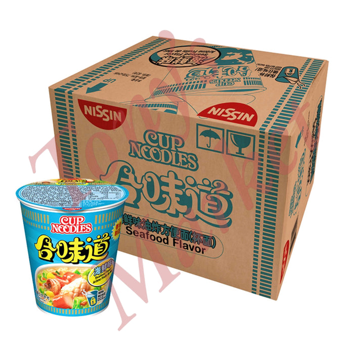 合味道 海鲜杯面 Nissin Cup Noodles Seafood Flavor (72gX24Pcs)