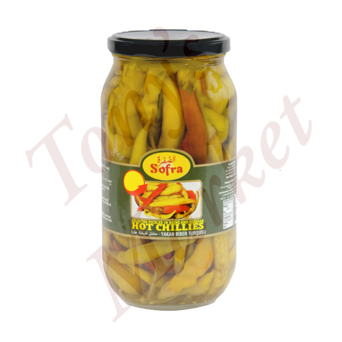 Sofra-Hot Chillies 680g