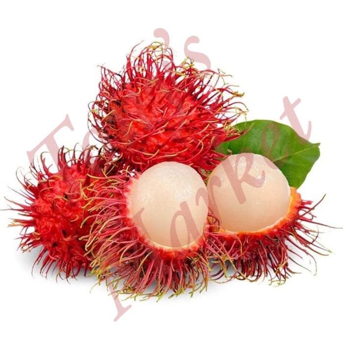 Fresh Rambutan (新鲜红毛丹) 500g/Box盒