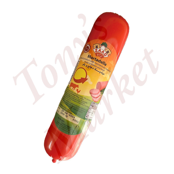 Zaad-Mortadella Chicken Meat And Beef 500g