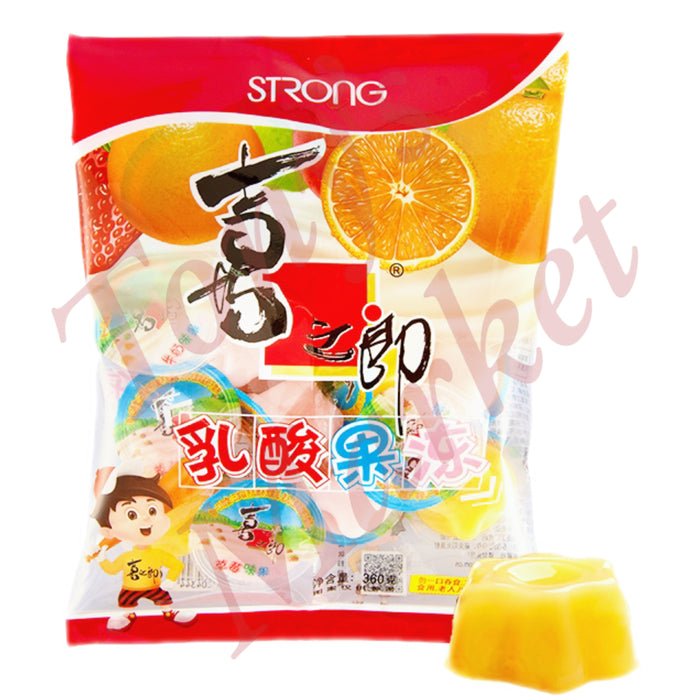 CICI - Assorted Yogurt Jelly  喜之郎 乳酸果冻 360g