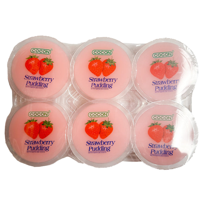 Cocon-Strawberry Pudding 6x80g