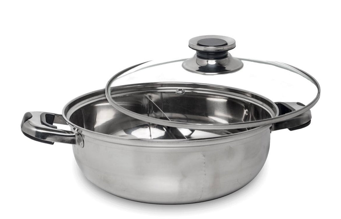 Dual-Sided Hot Pot With Lid - 6089477