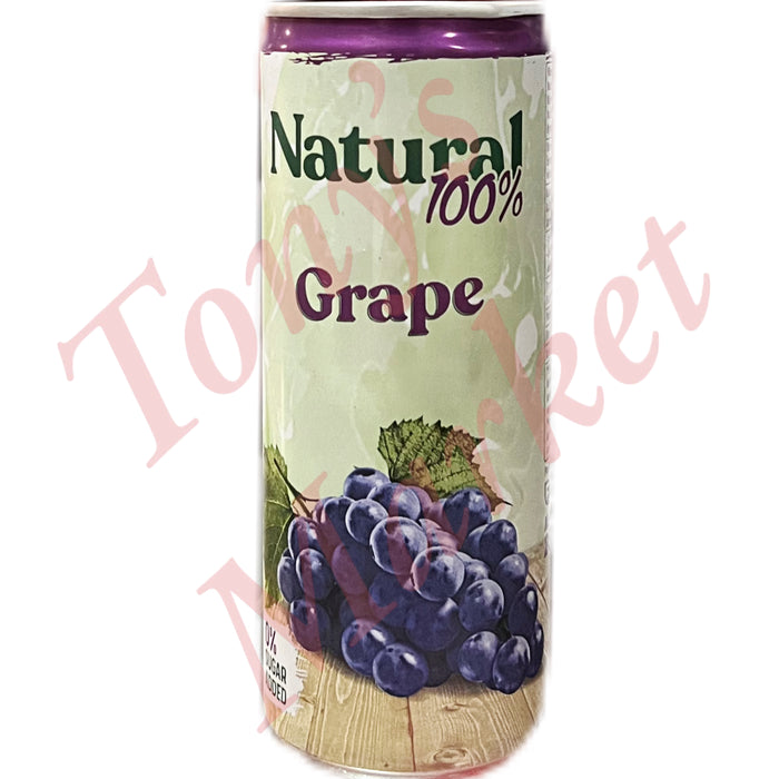 Natural 100% Grape Sugar Free 250ml