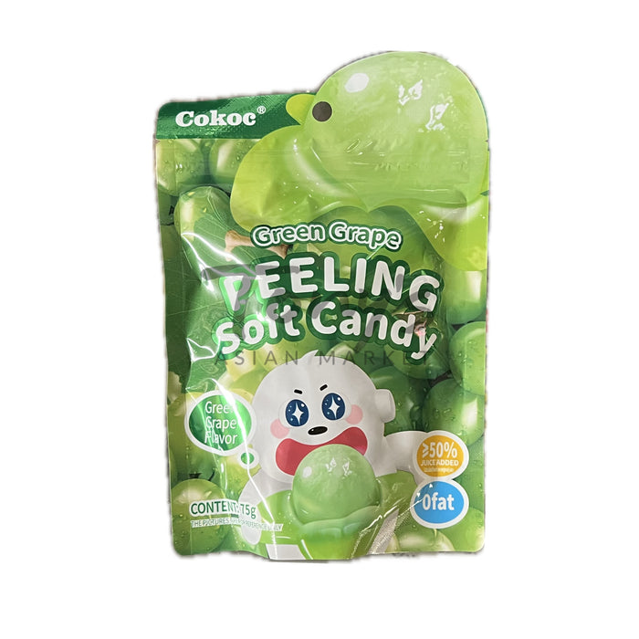 Cokoc Peelable Gummies Green Grape Flavor 60g