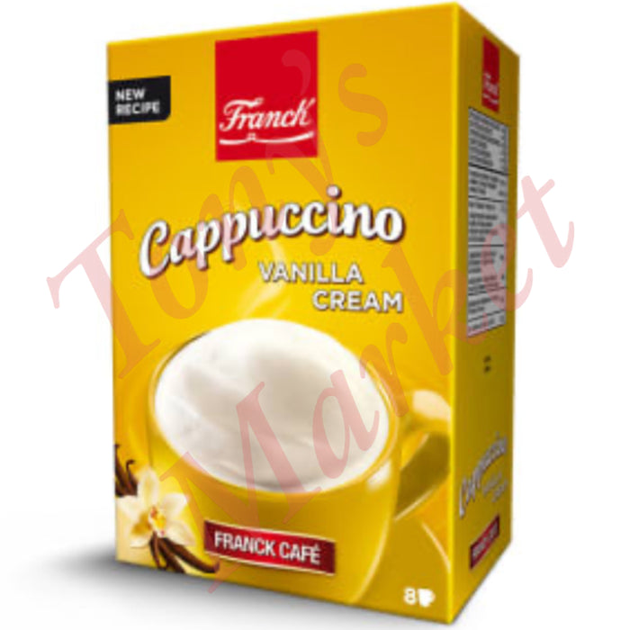 FRANCK- Cappucino Vanilla Cream (8 Sachets) 148g