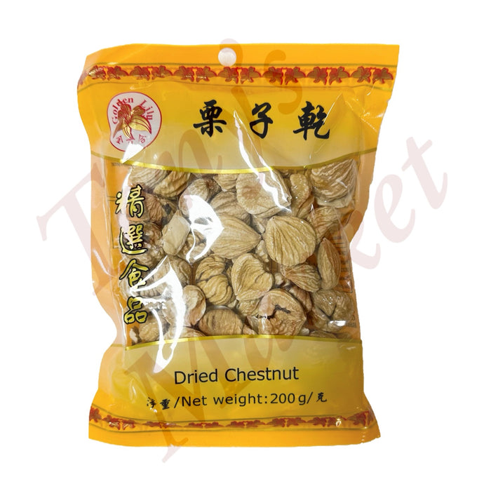 Golden Lily-Dried Chestnut 金百合 栗子干 200g