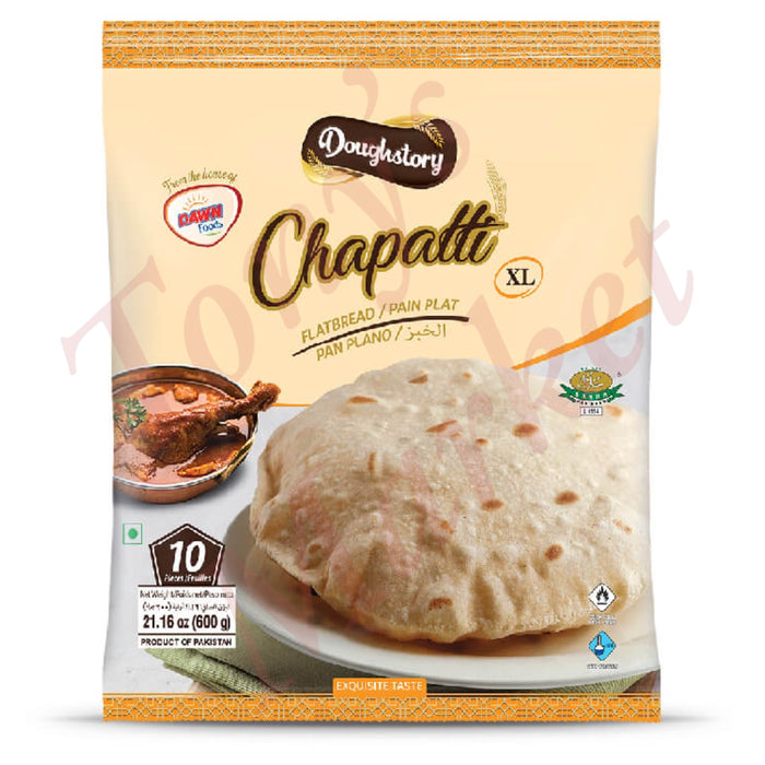 Doughstory - Chapatti XL (10 Pcs) 600g