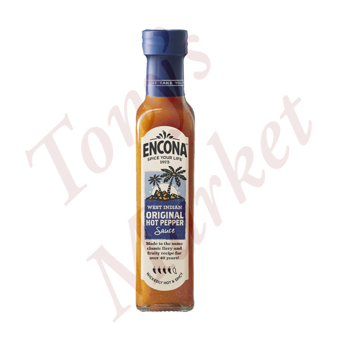 Encona-West Indian Original Hot Pepper Sauce 95g