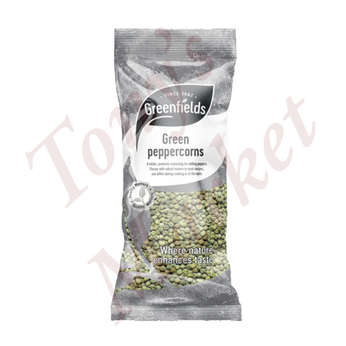 Greenfields-Green Peppercorns
50g