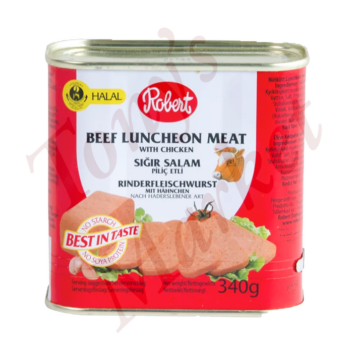 Robert Beef Luncheon Meat With Chicken 【Halal】340g