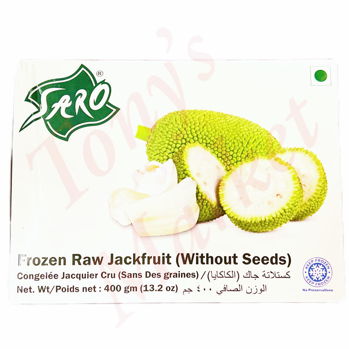 SARO - Frozen Raw Jackfruits (Without Seeds) 400g