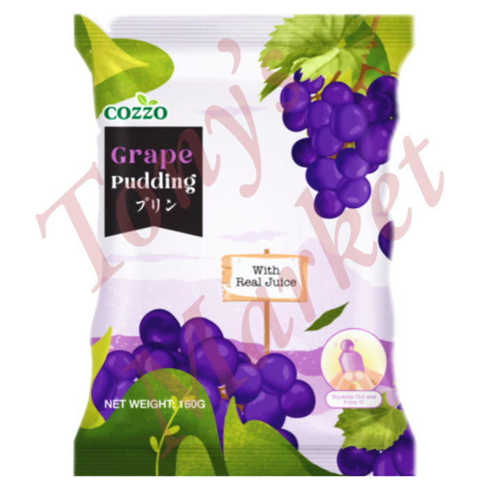 COZZO - Grape Pudding With Real Juice 160g