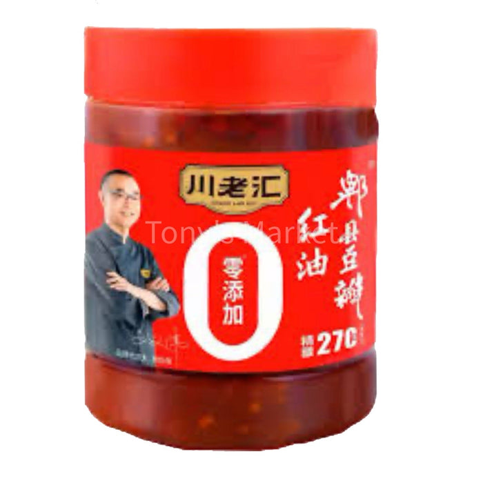 ChuanLaoHui- Hot Broad Beans Paste in Red 500g（红油郫县豆瓣酱）