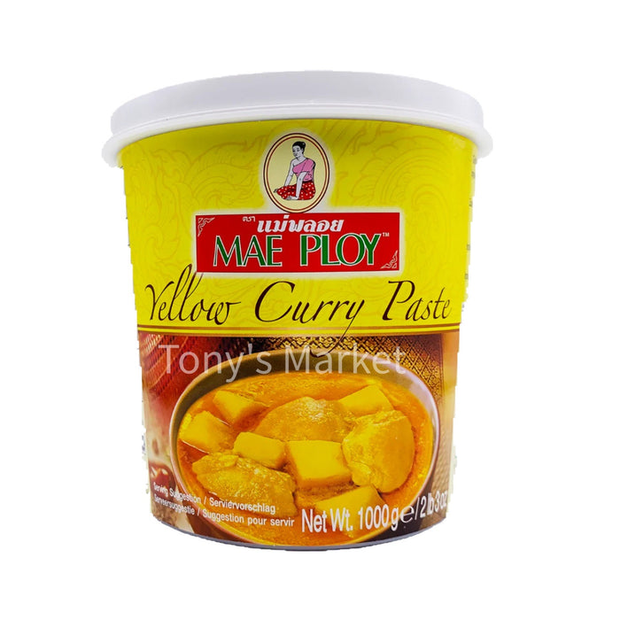 Mae Ploy- Yellow Curry Paste 1000g（黄咖喱酱）