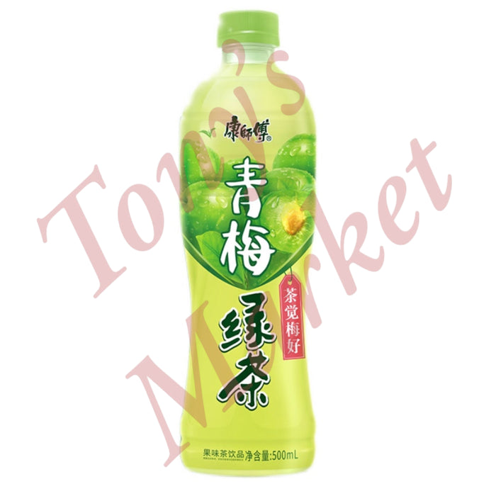 KSF Plum Green Tea  (康师傅 青梅绿茶) 500ml