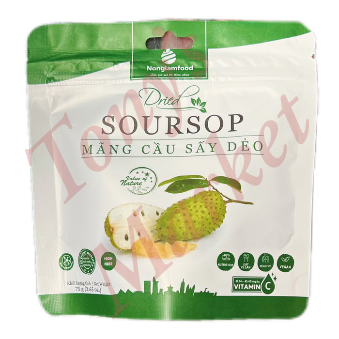 Nonglamfood - Soft Dried Soursop 75g