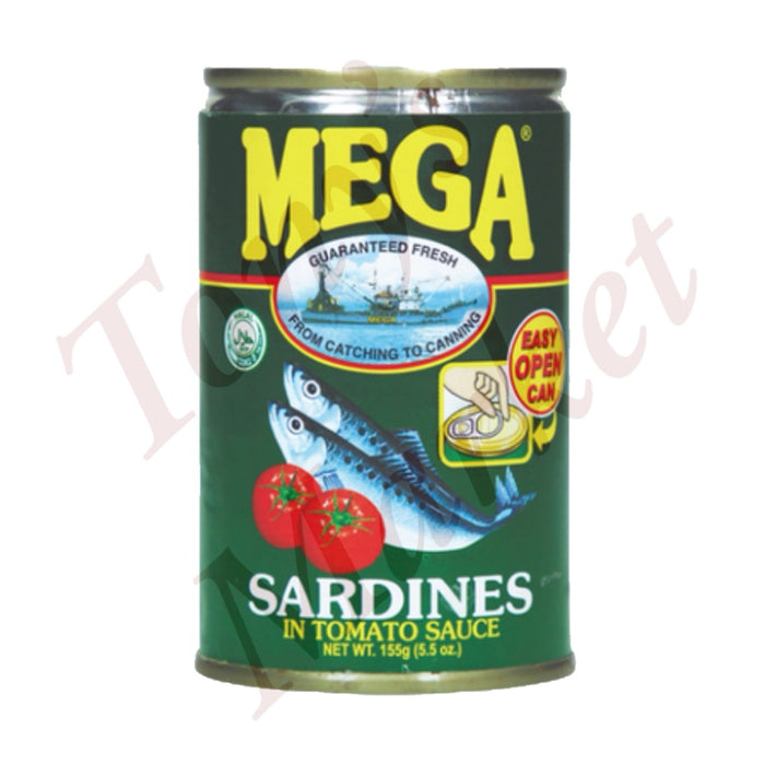 Mega Sardines In Tomato Sauce 155g