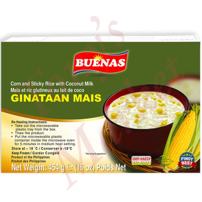 Buenas - Corn and Sticky Rice with Coconut Milk 454g