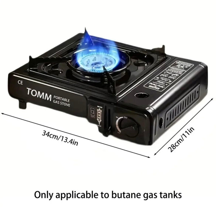 Portable Butane Gas Stove, Cassette Stove, Without Ignition Device, Suitable For Butane Gas Tank