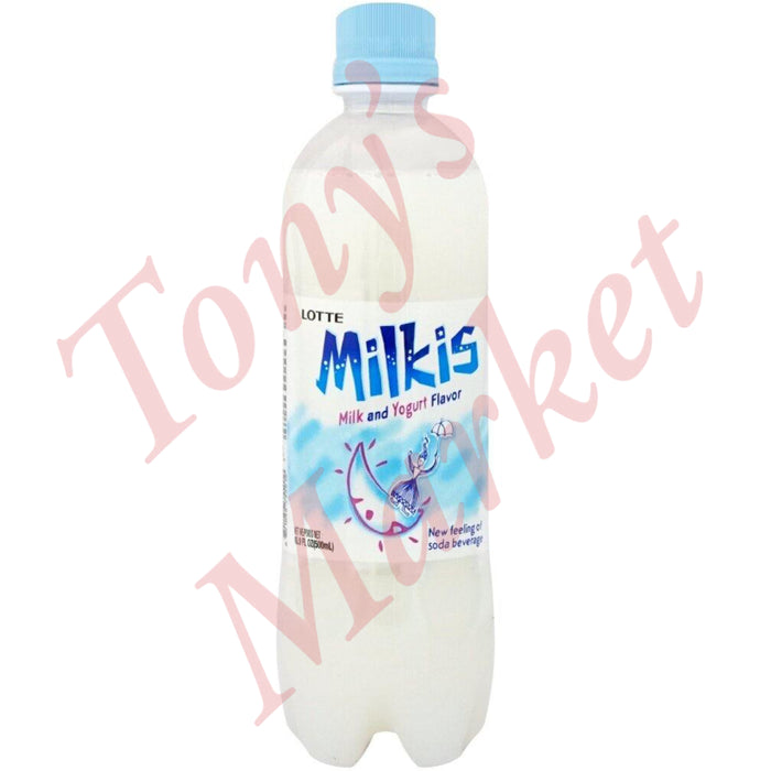 乐天 Milkis 碳酸饮料 清爽牛奶酸奶味 500ml