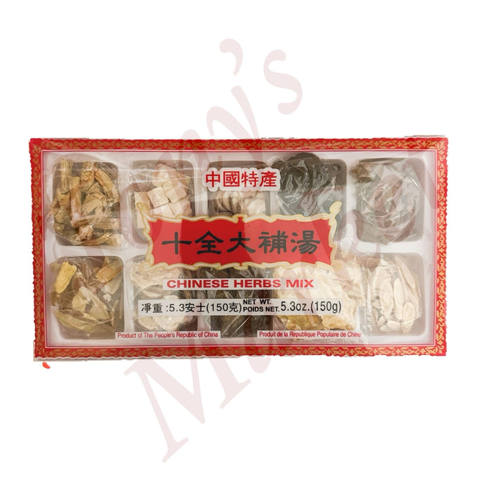 Chinese Herbs Mix 中国特产 十全大补汤 150g