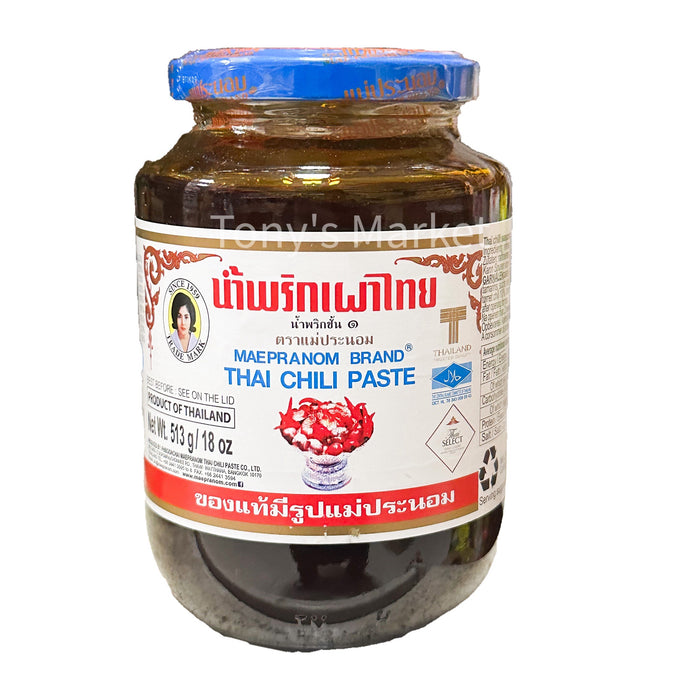 Maepranon-Thai Chilli Paste 513g（泰国辣椒酱）