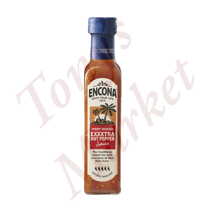 Encona-West Indian Exxxtra Hot Pepper Sauce 95g