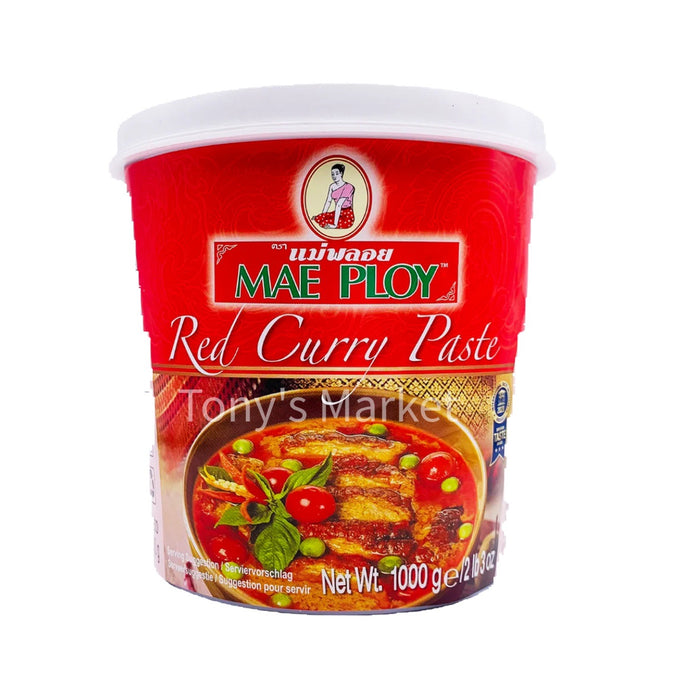 Mae Ploy-Red Curry Paste 1000g（红咖喱酱）