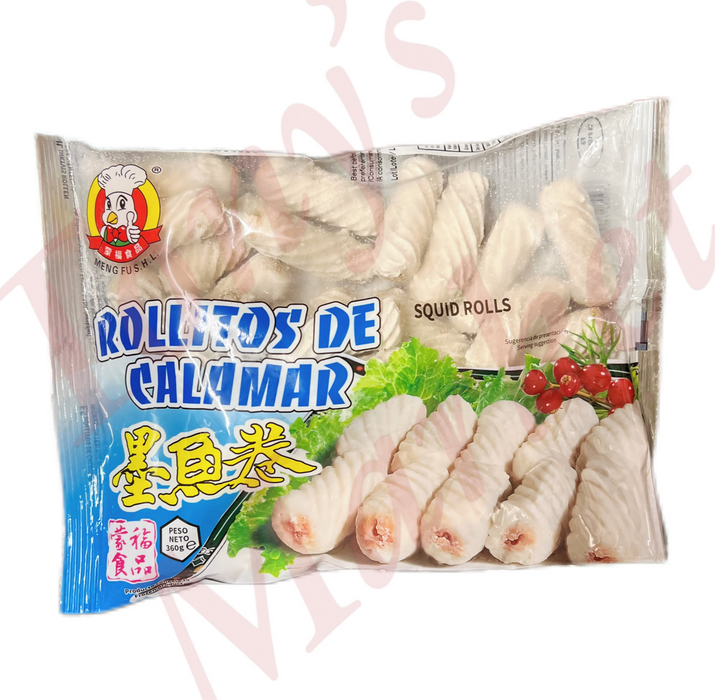 MENGFU - Squid Rolls 墨鱼卷 360g