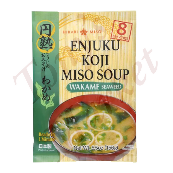 Enjuku Koji Miso Soup Wakame Seaweed 156g