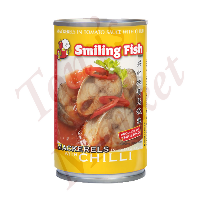 Smiling Fish Mackerels In Tomato Sauce With Chilli 155g