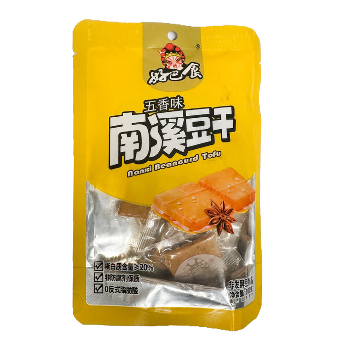 HBS-Nanxi Dried Beancurd Five Spice Flavor 100g