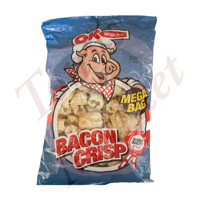 OK Snacks - Bacon Crisp Original 150g