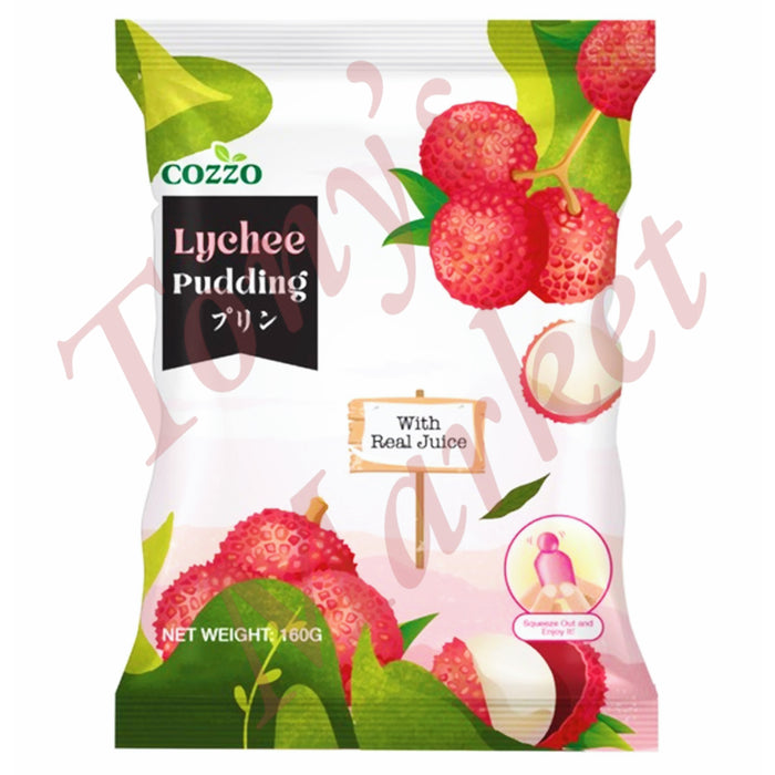 COZZO - Lychee Pudding With Real Juice 160g