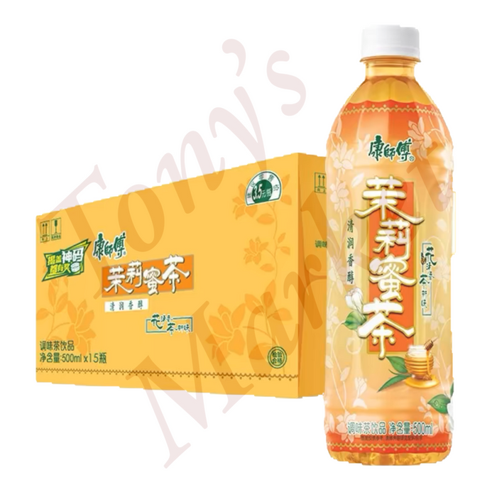 康师傅 Jasmine Honey Tea Drink 500mLx15/Box【茉莉蜜茶】