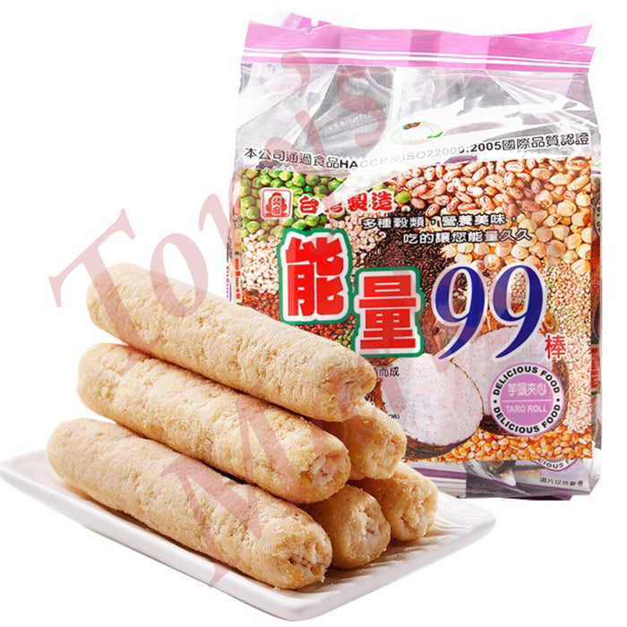 PEI TIEN Grain roll - Taro Roll 能量99棒 芋头夹心 180g