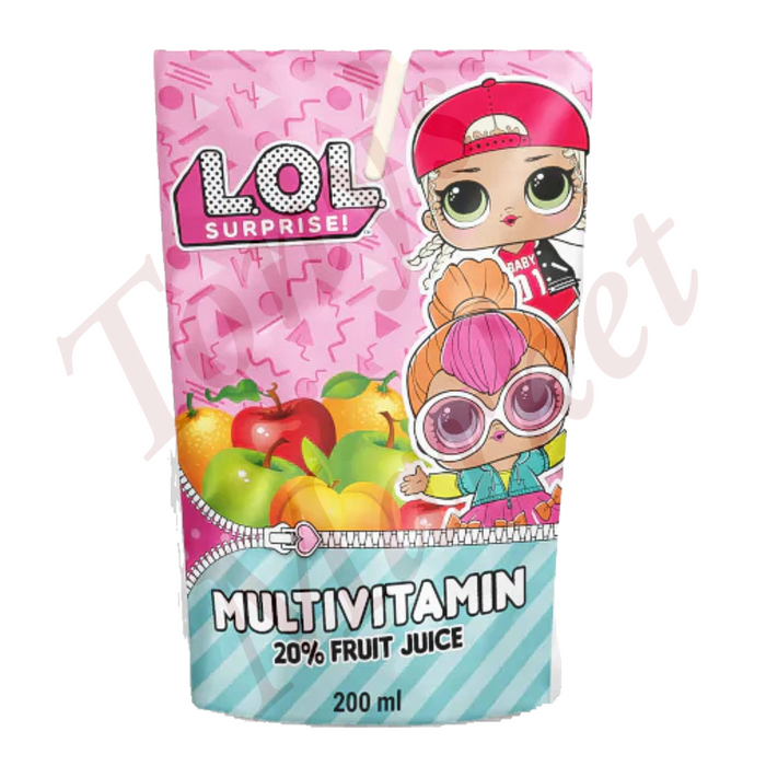 L.O.L Multivitamin 20% Fruit Juice 200ml
