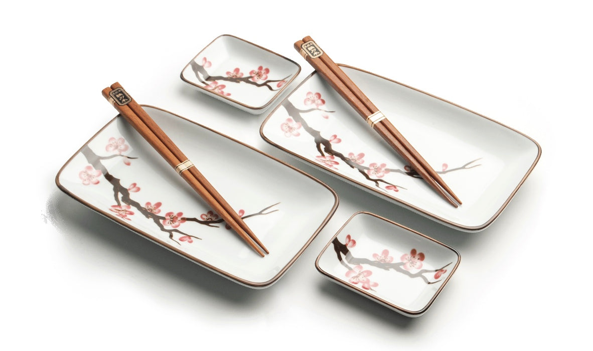 Sushi Set 22.2 x 12.4cm ｜ H2.5cm - 6038840