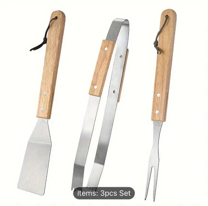 Barbecue Tool Set Of 3 Pieces