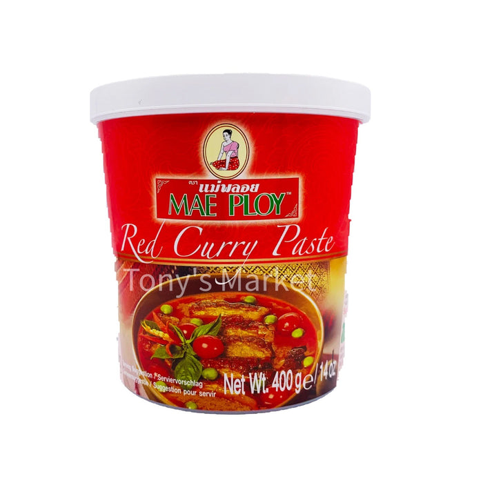 Mae Ploy-Red Curry Paste 400g（红咖喱酱）