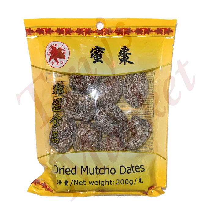 Golden Lily-Dried Mutcho Dates 金百合 蜜枣 200g