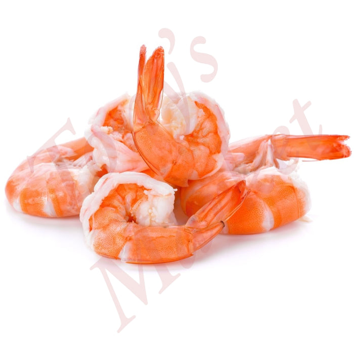 FROZEN VANNAMEI SHRIMPS (PEELED & DEVEINED TAIL ON) 41/50 1KG