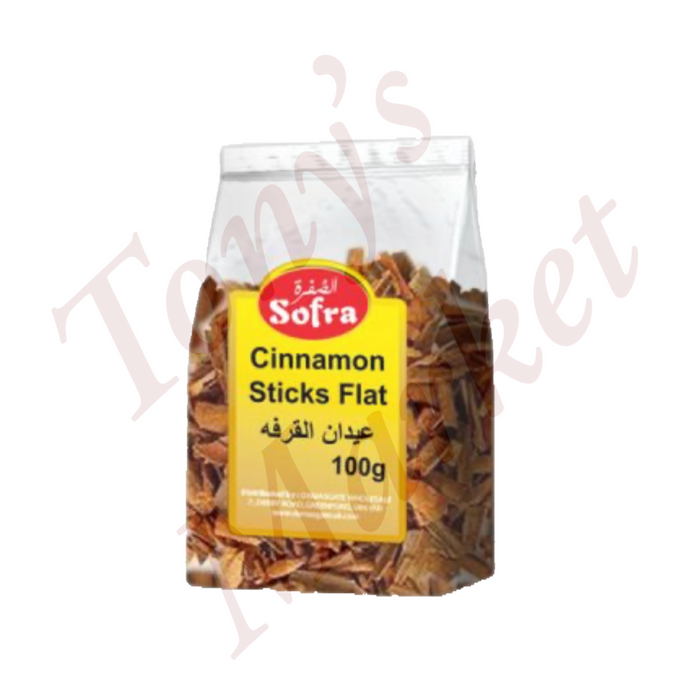 Sofra-Cinnamon Sticks Flat 100g