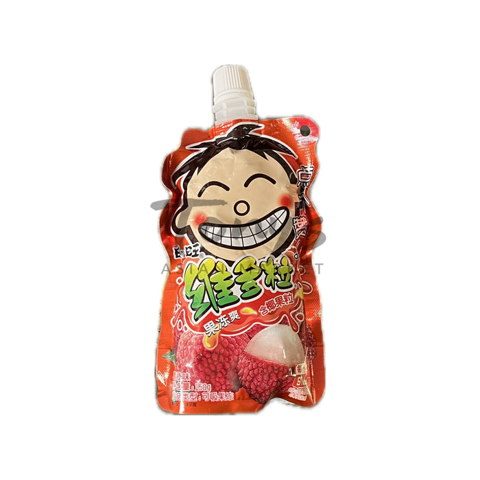 Want Want Jelly Fruit Drink Lychee Flavour 150g