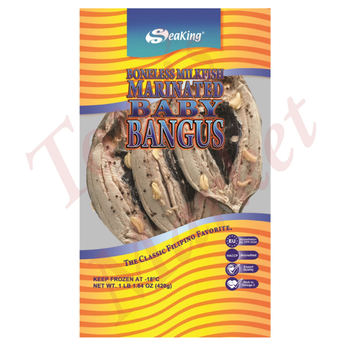 SEAKING - BONELESS MILKFISH MARINATED BABY BANGUS 420g