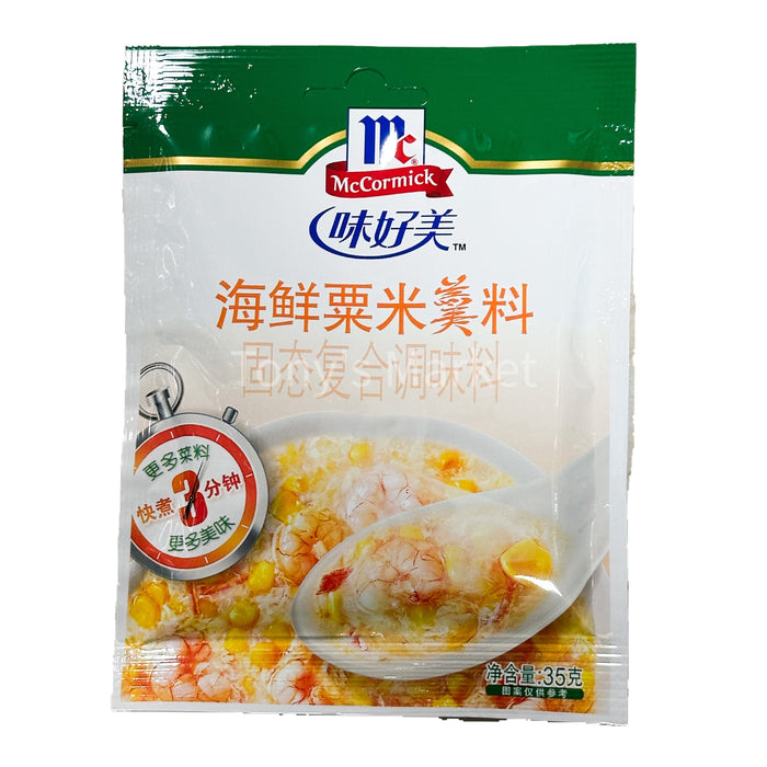 McCormick-Seafood and Chestnut Corn Soup Ingredients（味好美海鲜栗米羹料）