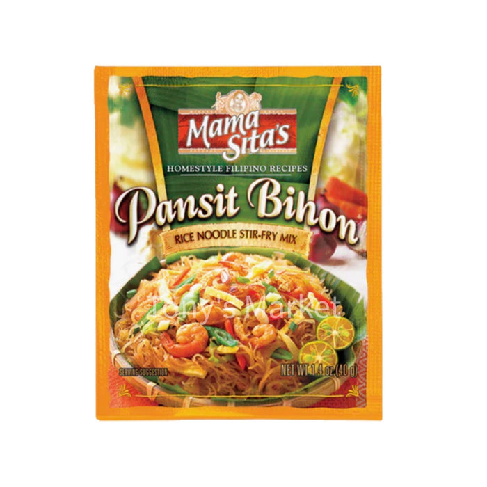 Mama Sita‘s-Pansit Bihon Rice Noodle Stir-Fry Mix 40g